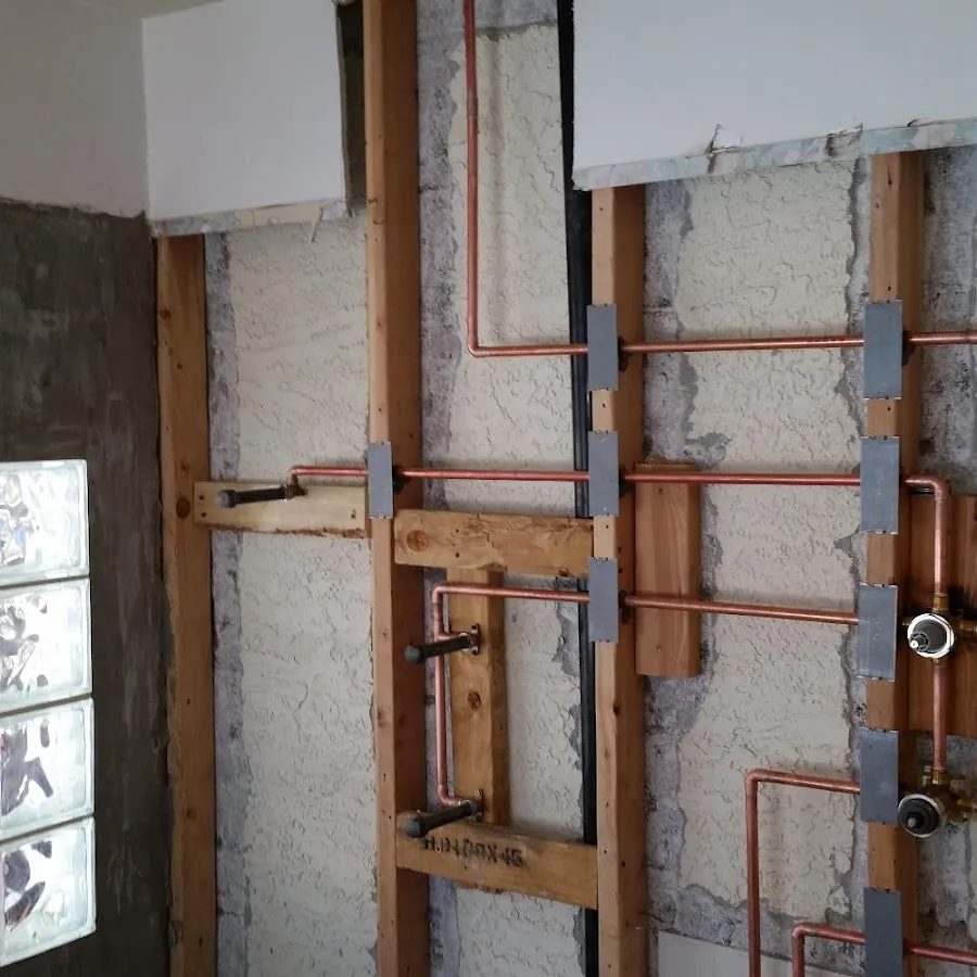 Copper pipe installation for Burst Pipe Repair in Eunice